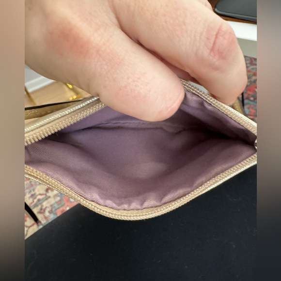 Coach Wristlet in Gold - Picture 7 of 10